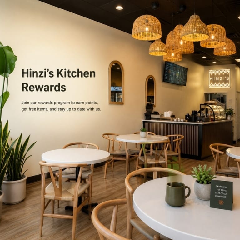 Hinzi's Kitchen Rewards
