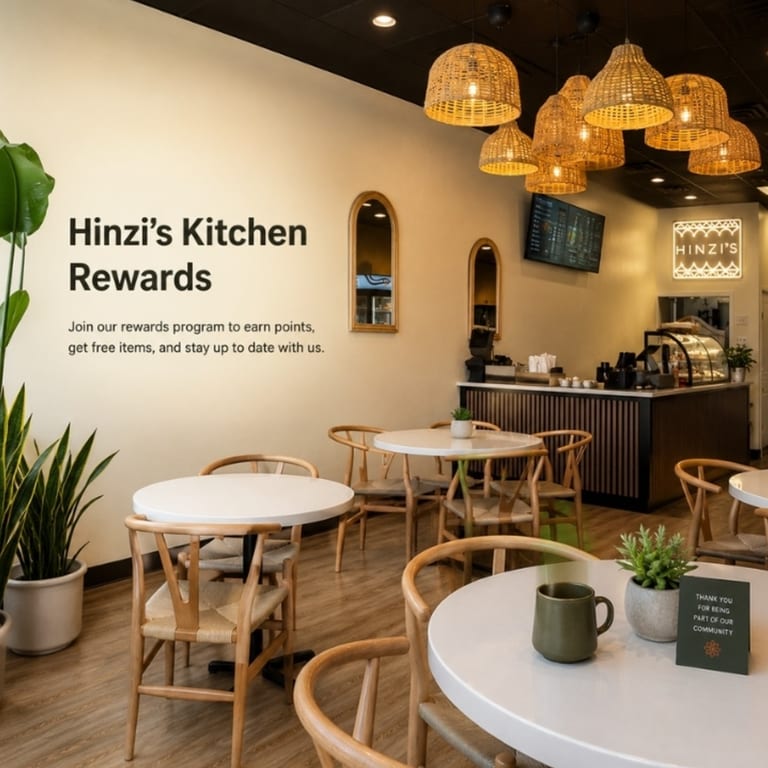 Hinzi's Kitchen Rewards