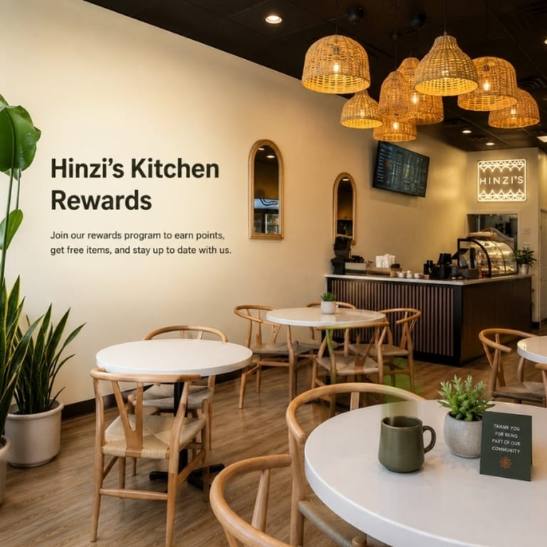 Hinzi's Kitchen Rewards