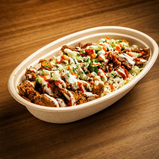 Gyro & Chicken Rice Bowl