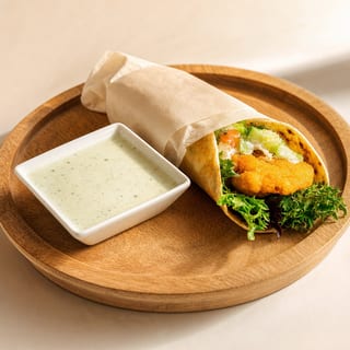 Crispy Chicken Kati Roll