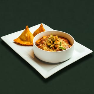 Vegan Samosa Chaat