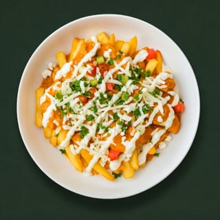 Butter Chicken Loaded Fries