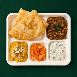 Halwa Puri Nashta - Chana Classic